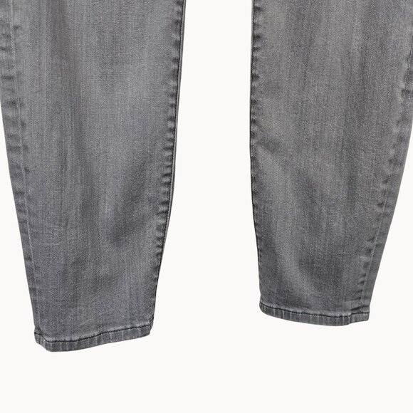 Y2K Grunge Emo Goth Dark Gray Acid Washed Skinny Slim Jean Pants Womens 29 - Picture 5 of 16